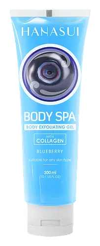 Hanasui Body Spa Exfoliating Gel Blueberry