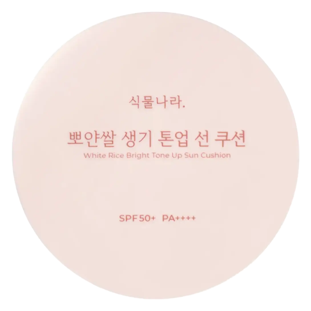Shingmulnara White Rice Bright Tone Up Sun Cushion SPF 50+ PA++++ 02 Peach