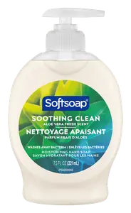 Softsoap Moisturizing Hand Soap Soothing Clean Aloe Vera