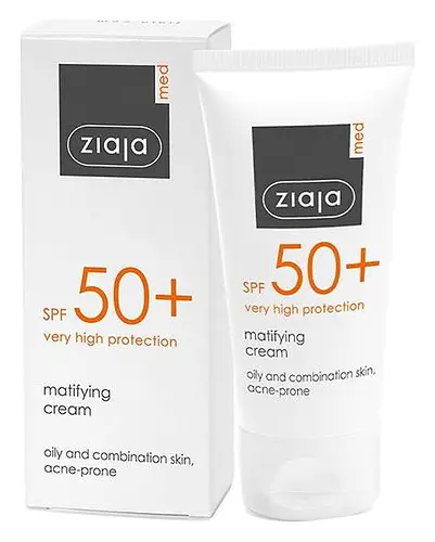 Ziaja Mattifying Cream SPF 50+