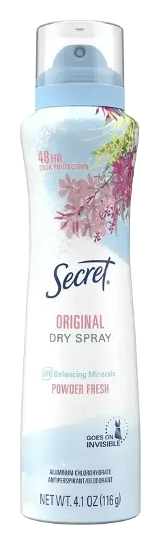 Secret Original Dry Spray Powder Fresh