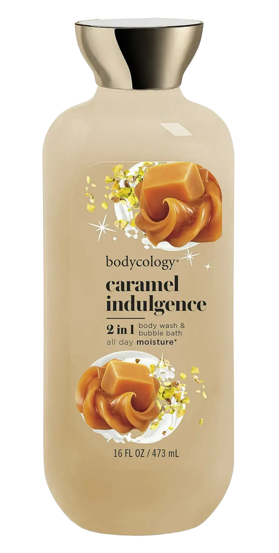 Bodycology 2 In 1 Body Wash & Bubble Bath Caramel Indulgence