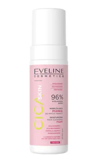 Eveline Cica Skin Hydrating Facial Cleansing Foam