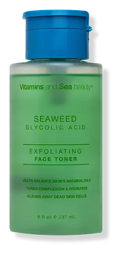 Vitamins and Sea beauty Seaweed + Glycolic Acid Facial Toner