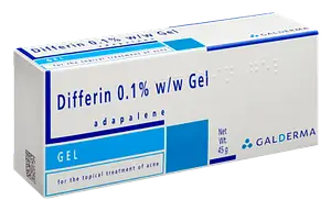 Differin Adapalene 0.1% Gel