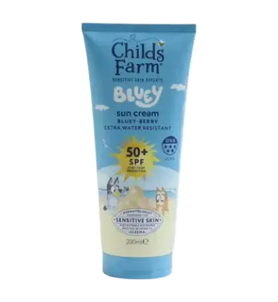 Childs Farm Bluey Sun Cream SPF 50+