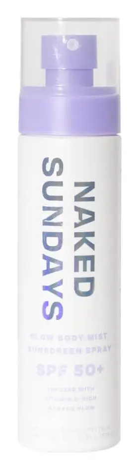 Naked Sundays SPF 50+ Glow Body Mist