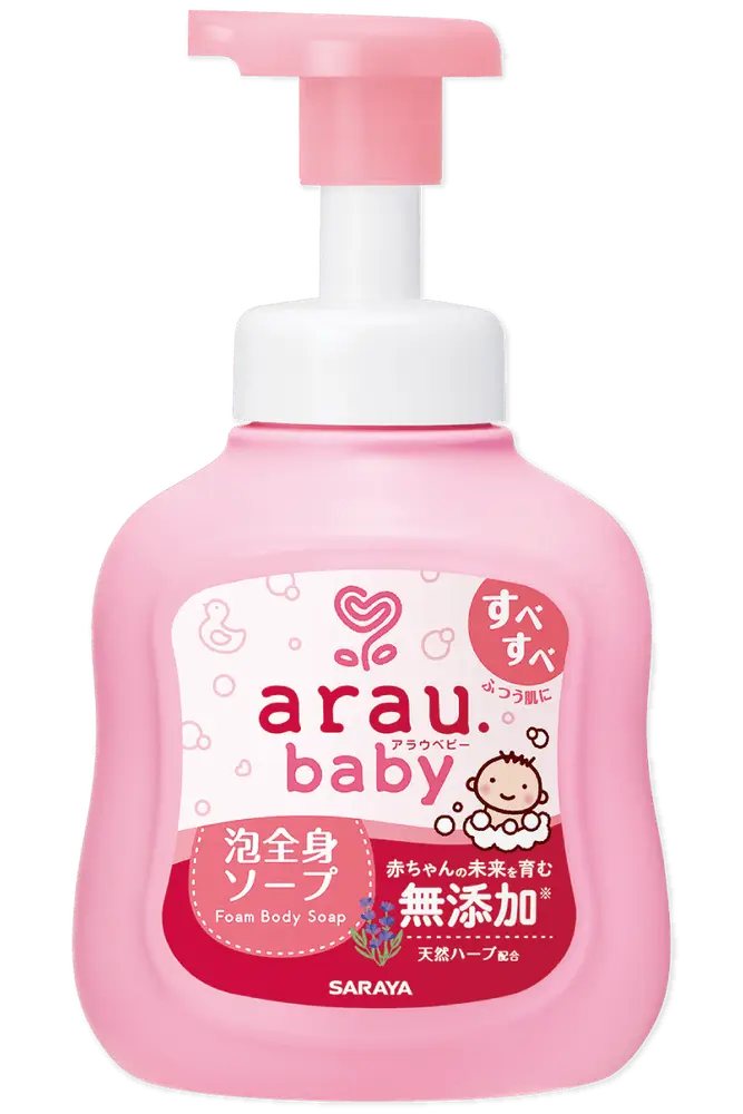 Saraya Arau Baby Foam Body Soap