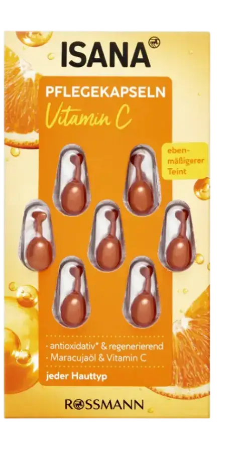 ISANA Pleťové kapsle s Vitaminem C