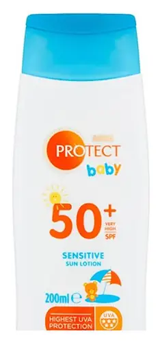 Asda Protect Baby Sensitive Sun Lotion SPF50+
