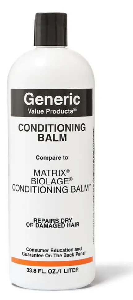 Generic Value Products Conditioning Balm Compare to Matrix Biolage Conditioning Balm