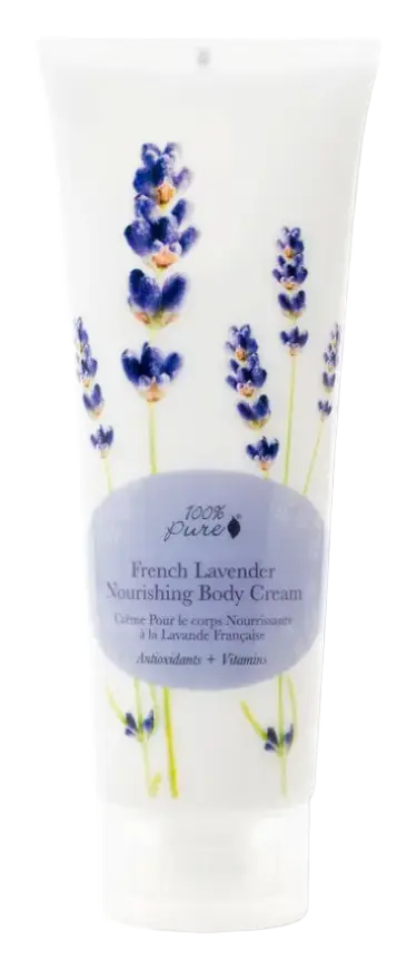 100% Pure Nourishing Body Cream French Lavender