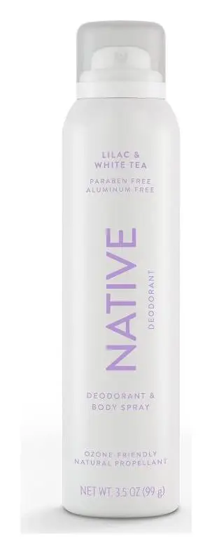 Native Deodorant & Body Spray Lilac & White Tea