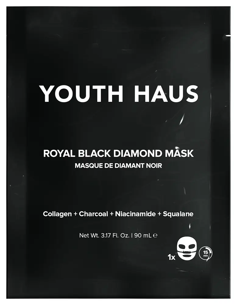 Skin Gym Youth Haus Royal Black Diamond™ Face Mask