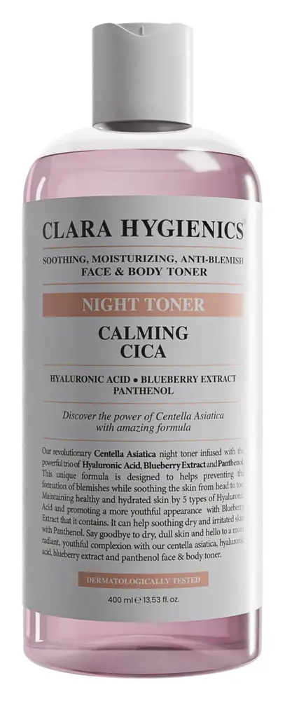 Clara Hygienics Calming Cica Night Toner