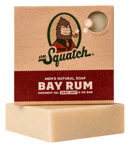 Dr. Squatch Bay Rum Bar Soap