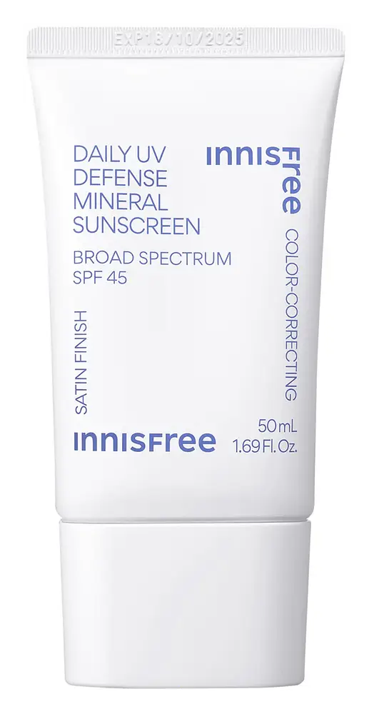 innisfree Daily UV Defense Mineral Sunscreen Broad Spectrum SPF 45