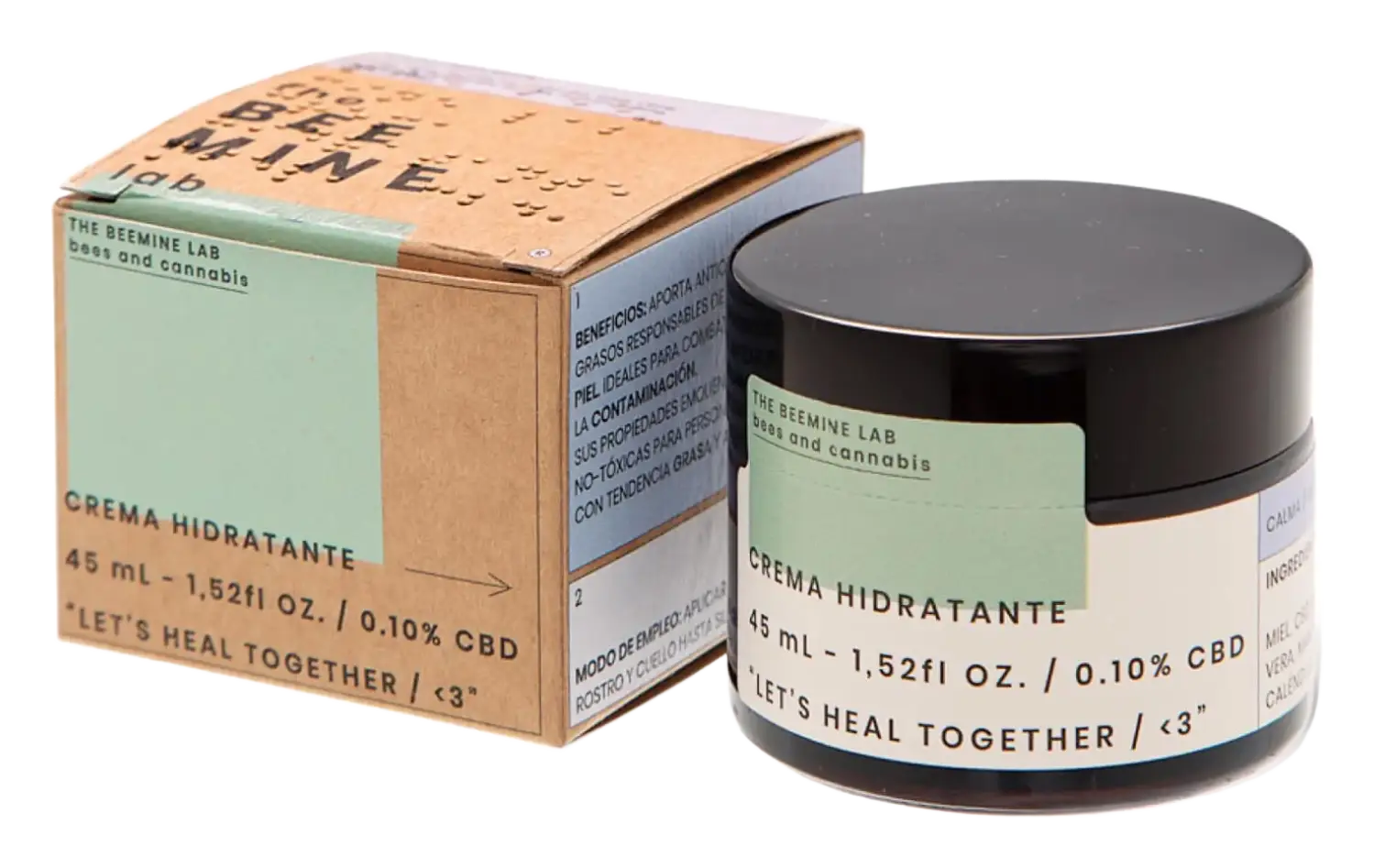 The Beemine Lab CBD Hydrating Facial Cream