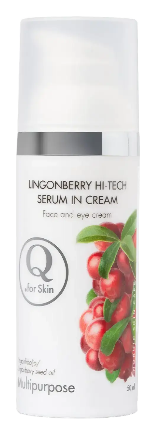 Q for Skin Lingonberry Hi-Tech Serum In Cream