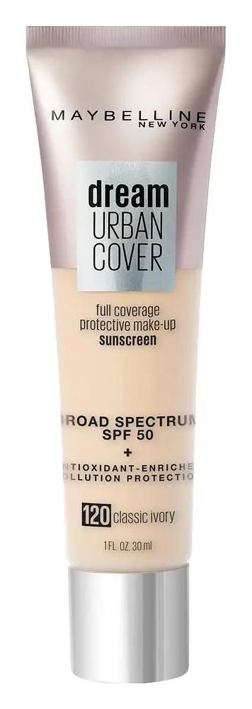 Maybelline Dream Urban Cover Foundation SPF50 120 Classic Ivory