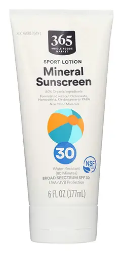 365 Everyday Value Mineral Sport Sunscreen Lotion SPF 30
