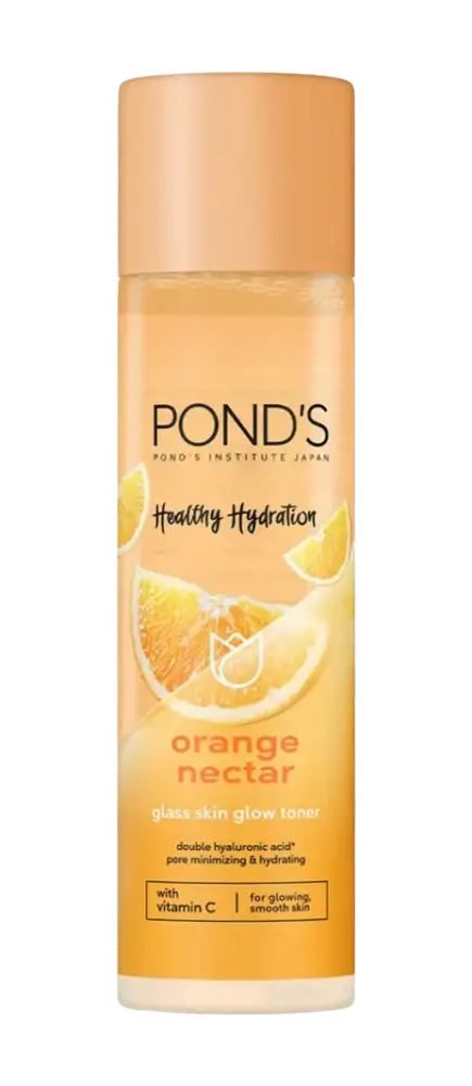 Pond's Healthy Hydration Orange Nectar Glass Skin Glow Toner Australia