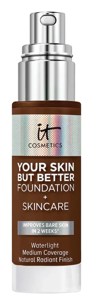 IT Cosmetics Your Skin But Better Foundation + Skincare Deep Cool 62