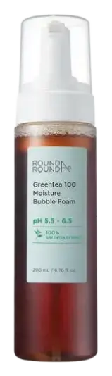 ROUND A'ROUND Green Tea Moisture Bubble Foam