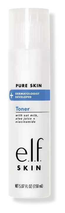 e.l.f. cosmetics Skin Pure Skin + Dermatologist Developed Toner