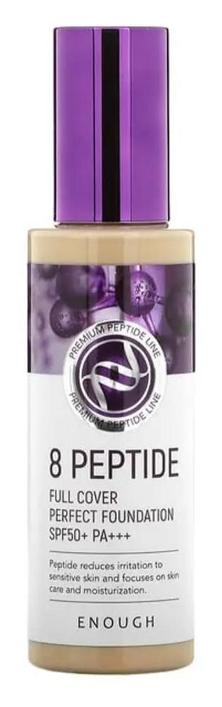 Enough 8 Peptide Full Cover Perfect Foundation SPF 50+ PA+++ #13