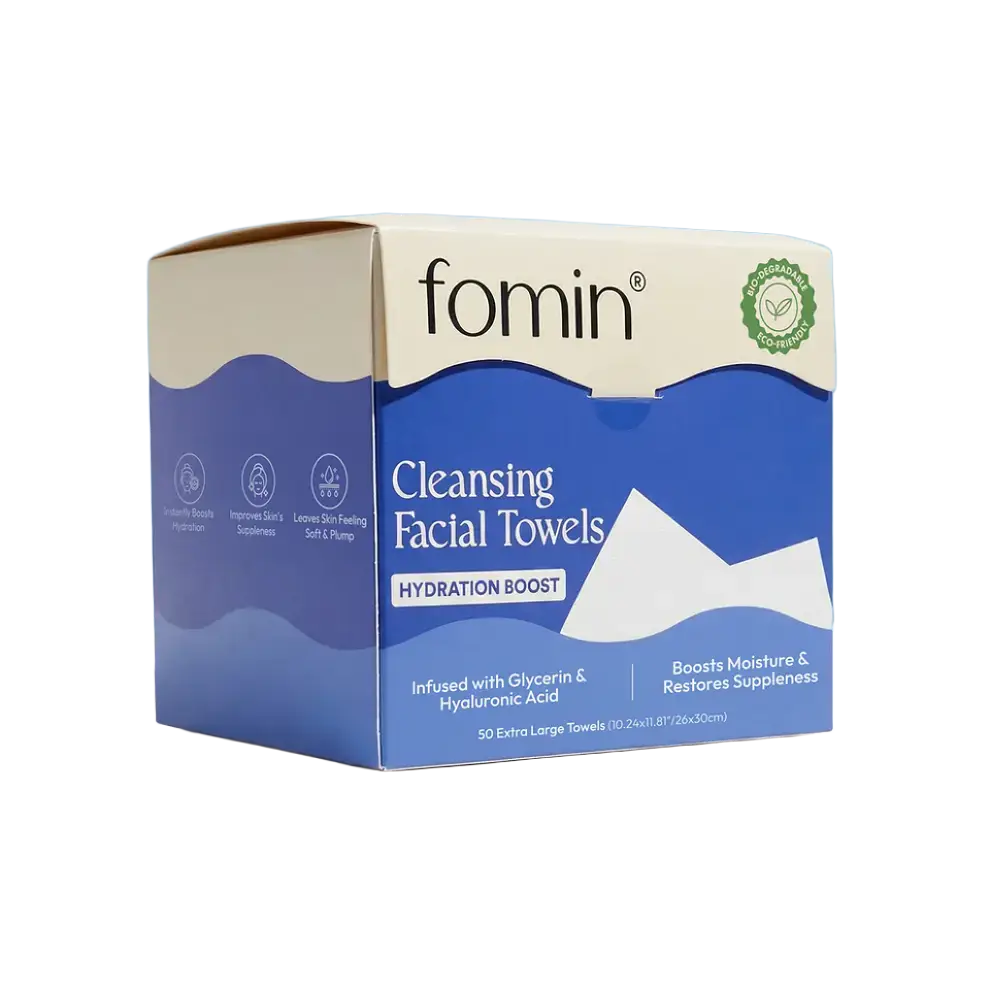 Fomin Cleansing Facial Towels Hydration Boost