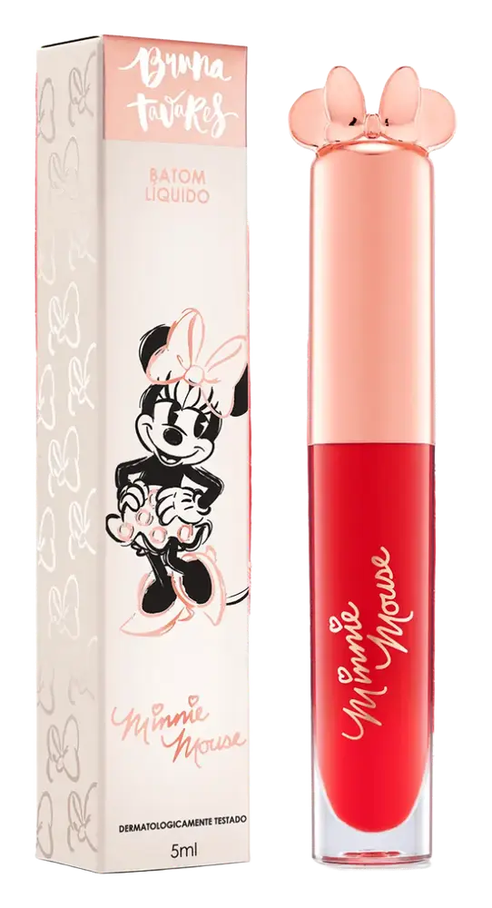 Bruna Tavares BT Minnie Mouse Liquid Lipstick Minnie Dress