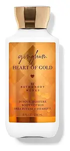 Bath & Body Works Body Lotion Gingham Heart Of Gold