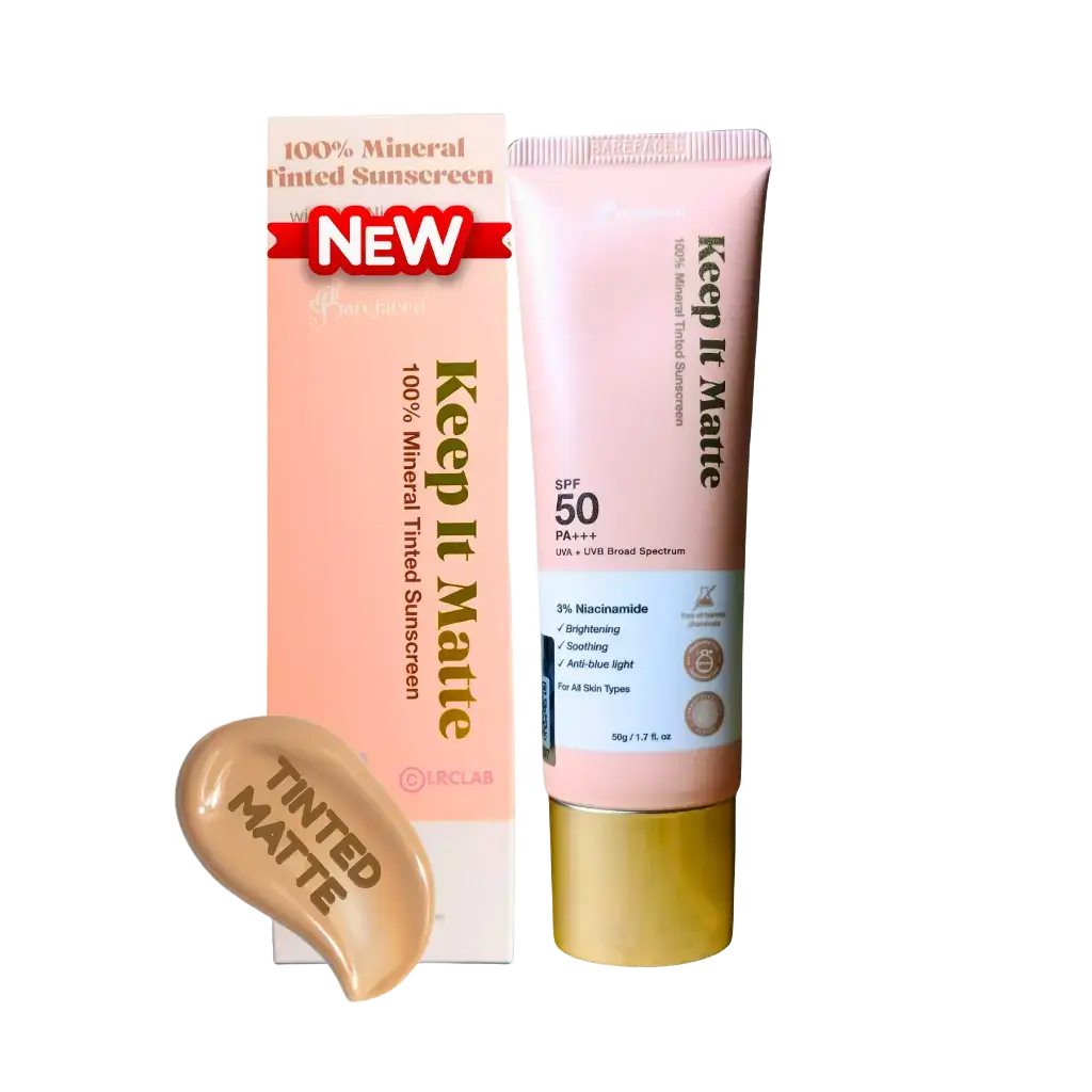 Barefaced Ph Keep It Matte 100% Mineral Tinted Sunscreen SPF 50 PA+++