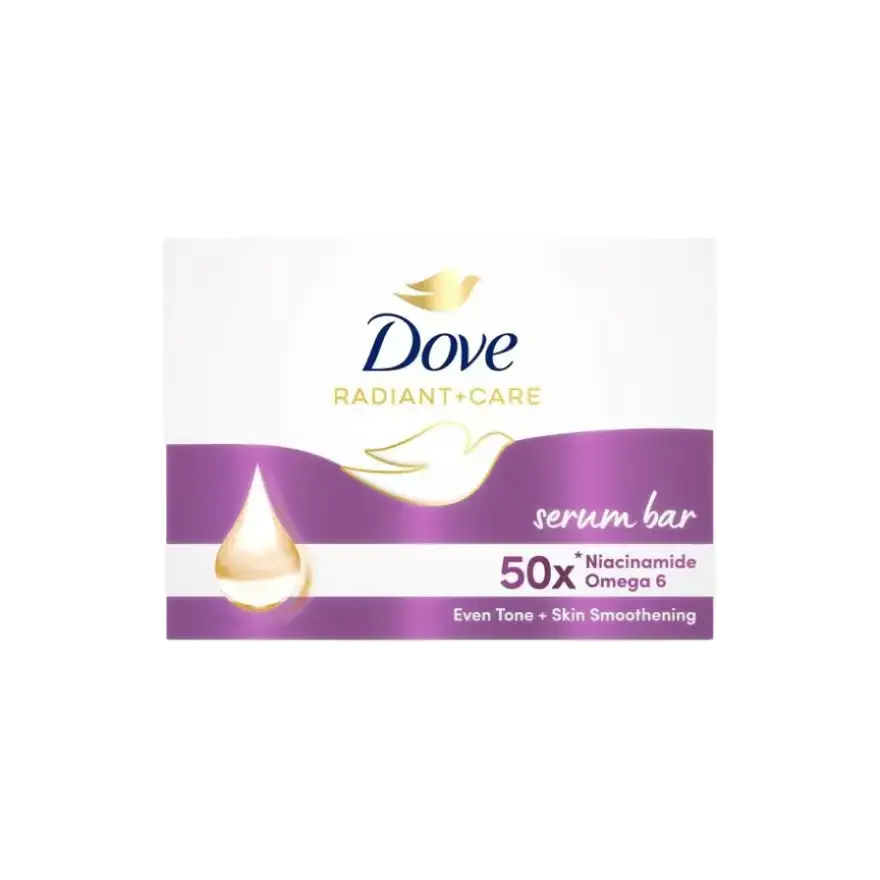 Dove Radiant+Care Serum Bar With Niacinamide + Omega 6 Asia