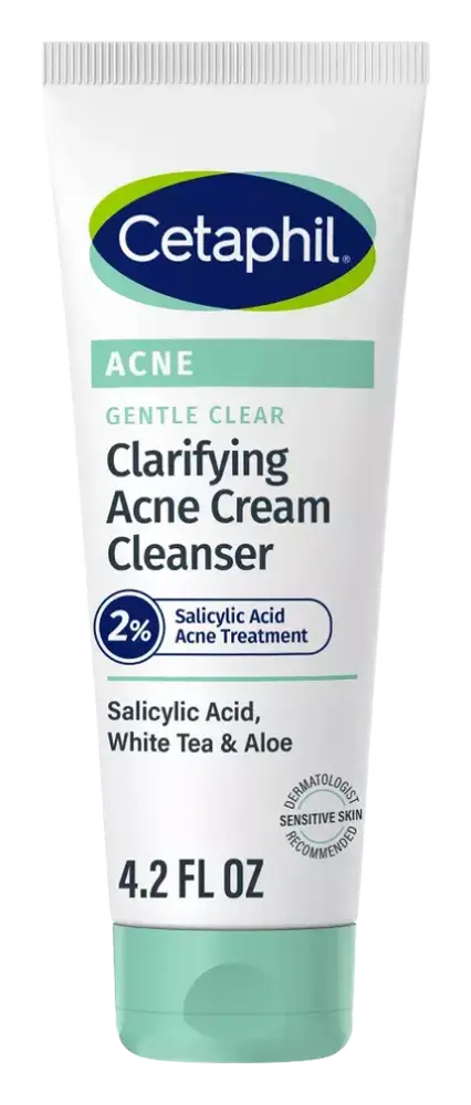 Cetaphil Gentle Clear Clarifying Acne Cream Cleanser
