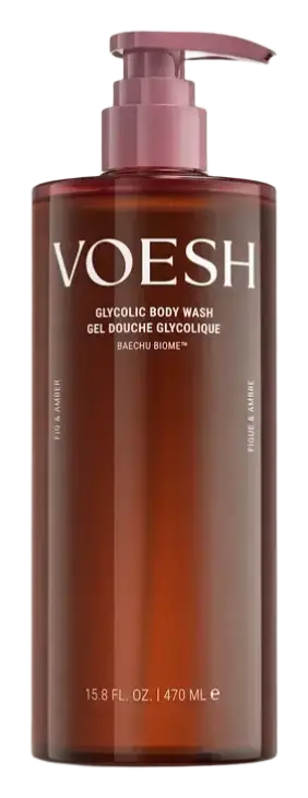 Voesh Glycolic Body Wash Fig & Amber