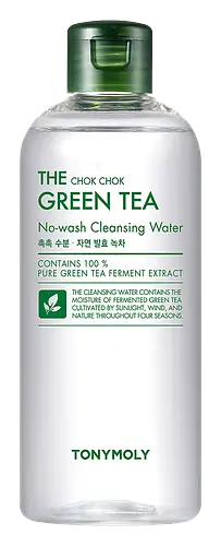 TONYMOLY The Chok Chok Green Tea No-Wash Cleansing Water