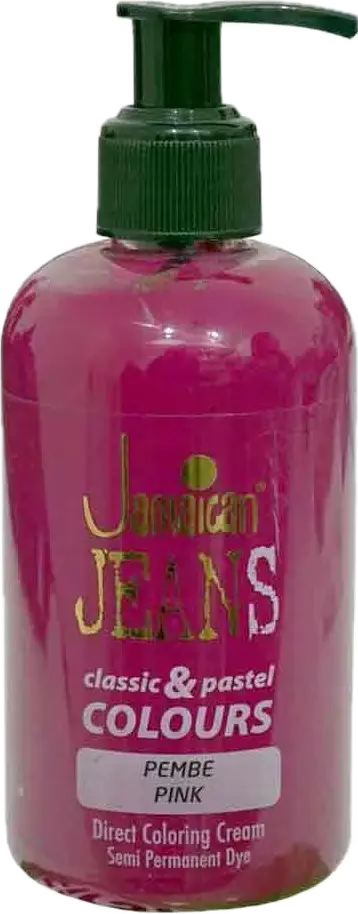 Jamaican Jean's Classic & Pastel Colors Direct Coloring Cream Semi Permanent Dye 541 Pembe Pink