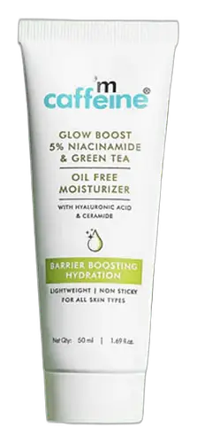 mCaffeine Glow Boost 5% Niacinamide & Green Tea Oil Free Moisturizer