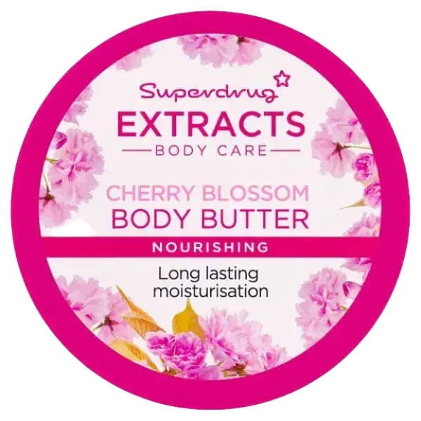Superdrug Extracts Body Butter Cherry Blossom