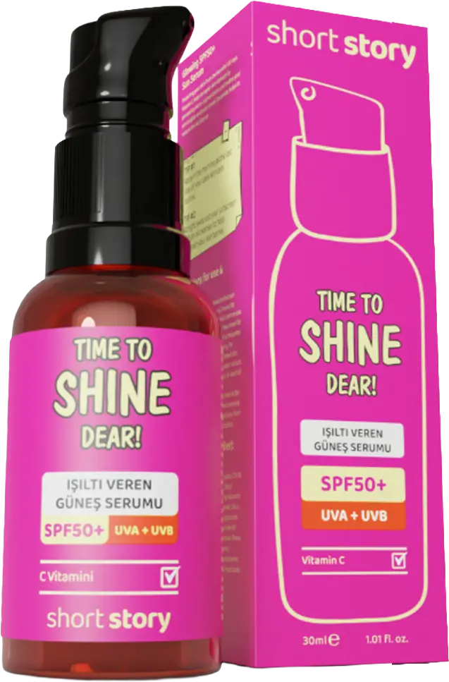 Short Story Time To Shine Dear! SPF50+