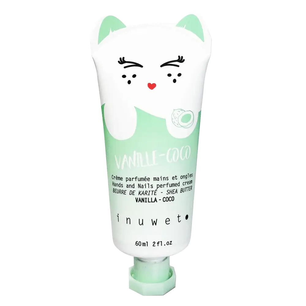 inuwet. Hands And Nails Perfumed Cream Vanilla-Coco