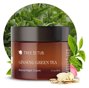 Tree to Tub Ginseng Green Tea Anti-Aging Retinol Eye Cream
