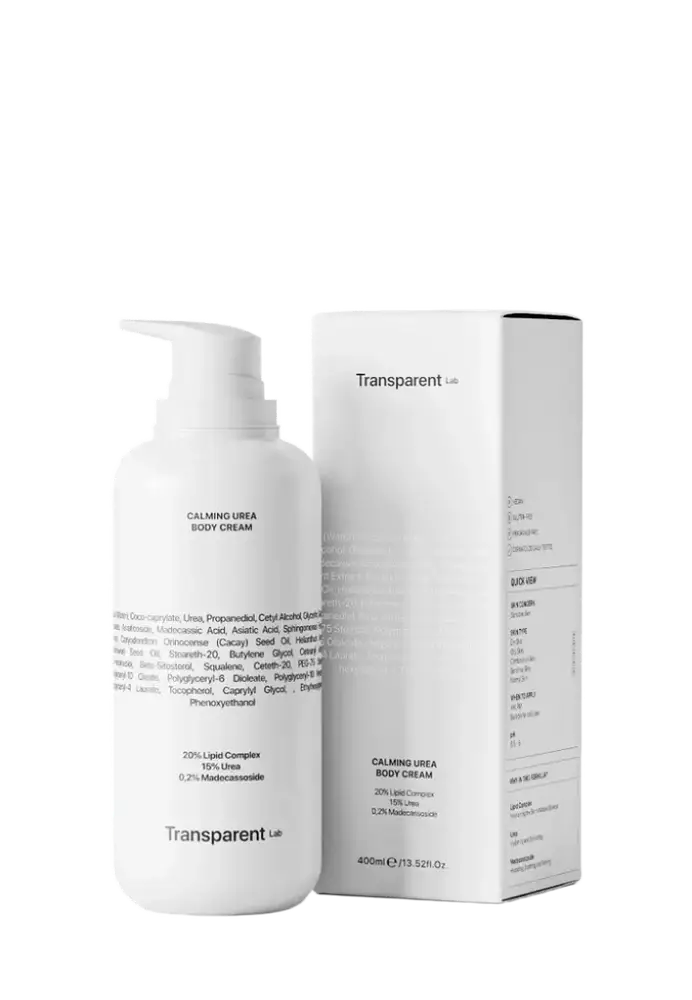 Transparent Lab Calming Urea Body Cream
