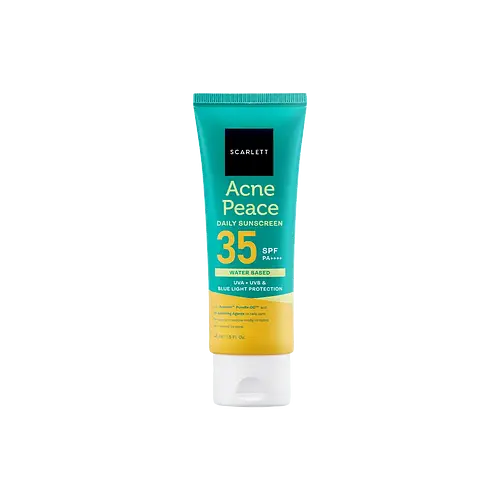 Scarlett Whitening Acne Peace Daily Sunscreen SPF 35