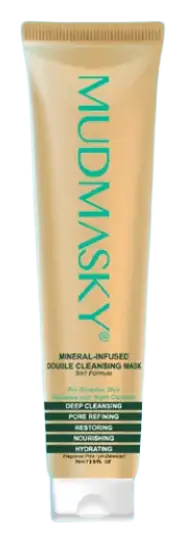 MUDMASKY Mineral-Infused Double Cleansing Mask