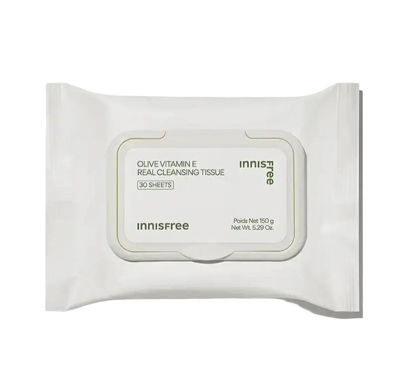 innisfree Olive Vitamin E Real Cleansing Tissue