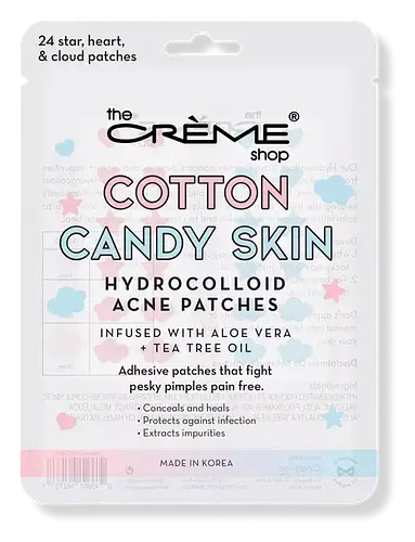 The Creme Shop Cotton Candy Skin Hydrocolloid Acne Patches
