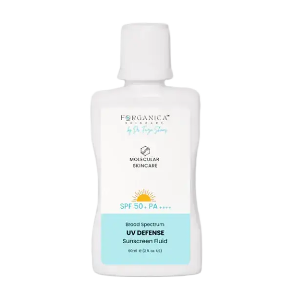Forganica Skincare Broad Spectrum UV Defense Sunscreen Fluid SPF 50+